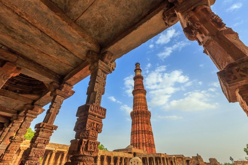 Qutub Minar in New Delhi